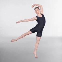 1st Position Combi-Short Sans Manches à Encolure Dégagée Pour Hommes