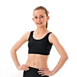 1st Position Brassière Noire (Coton)