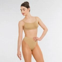 Silky Brassière Sans Coutures Dos Transparent