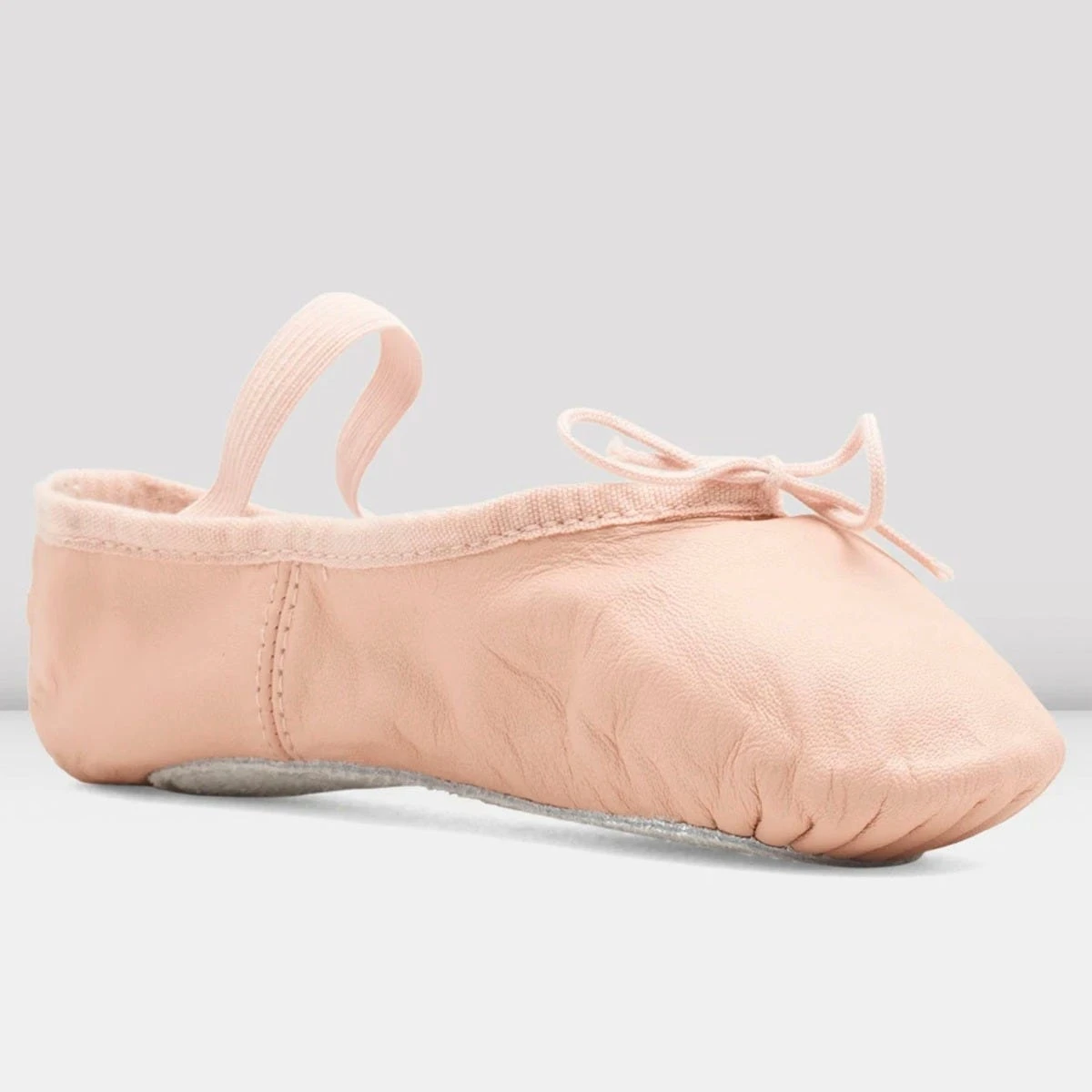 Bloch « Bunnyhop » Demi-pointes En Cuir Rose