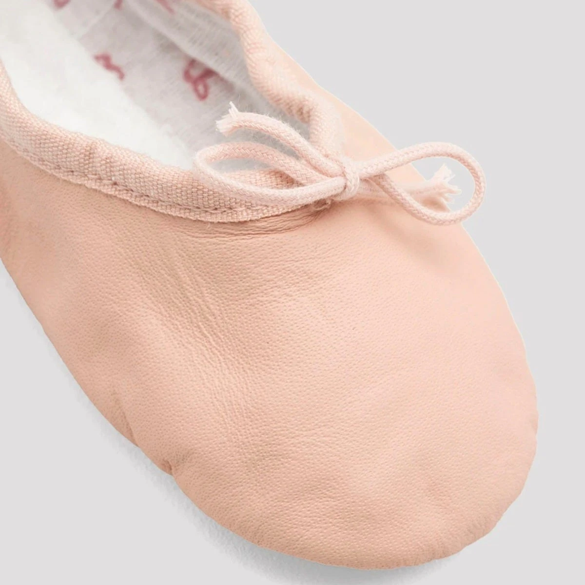 Bloch « Bunnyhop » Demi-pointes En Cuir Rose – Image 5