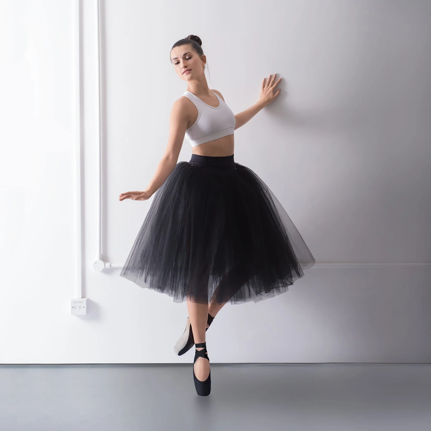 1st Postion Prestige Jupe Tutu Romantique Avec Culotte Intégrée – Image 3