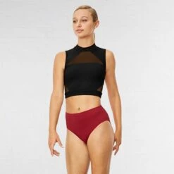 Bloch Chiaki Haut Court Avec Dos Ouvert