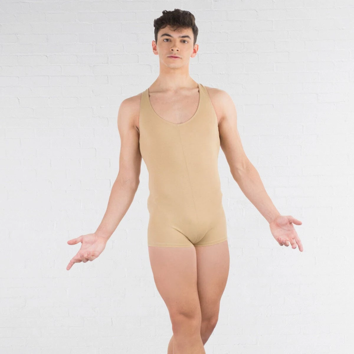 Ballet Rosa Hommes Patrick Sans Manches Dos Nageur Biketard â Image 3