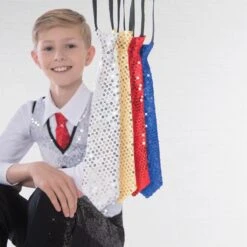 1st Position Cravate à Sequins