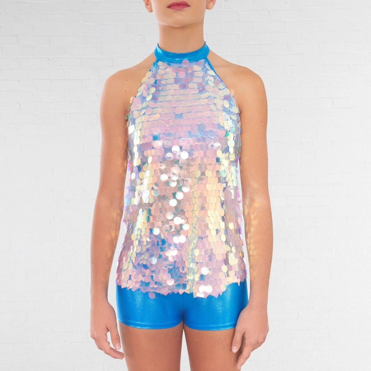 1st Position Sequin Halterneck Top And Hot Pants – Image 3