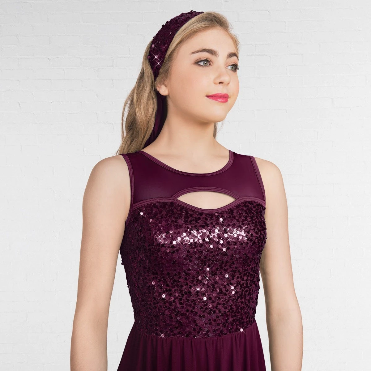 1st Position Robe Lyrique à Paillettes Avec Jupe Enveloppante – Image 2