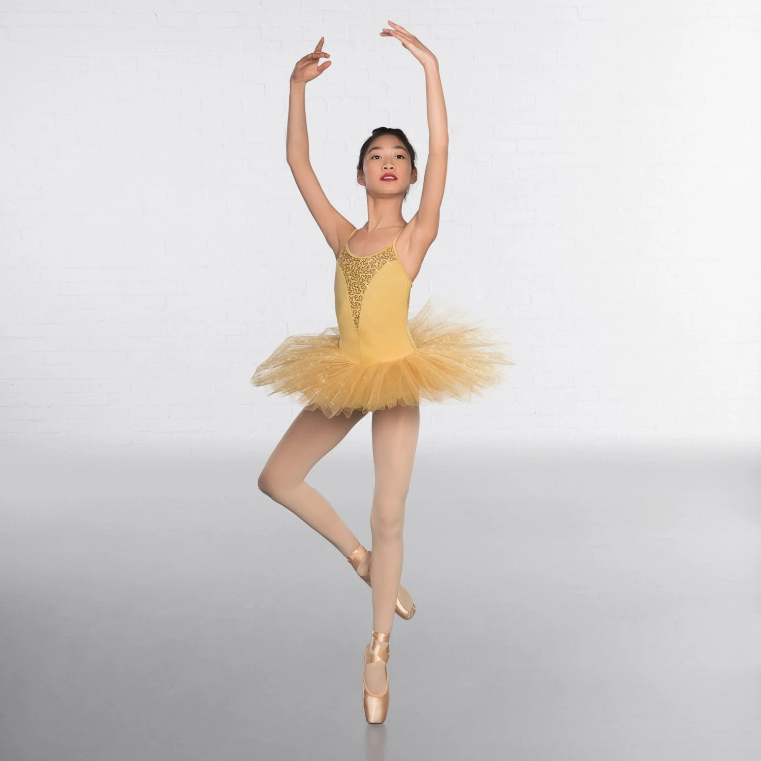 1st Position Tutu Strass Et Paillettes Doré