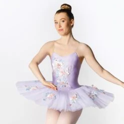 1st Position Tutu Opulent à Ornements Floraux