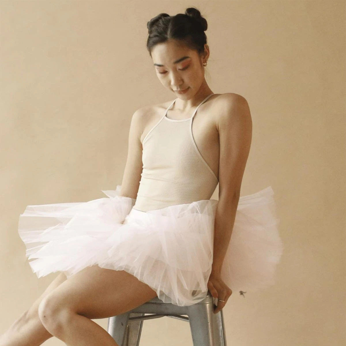 Capezio Justaucorps Côtelé à Fines Bretelles – Image 3