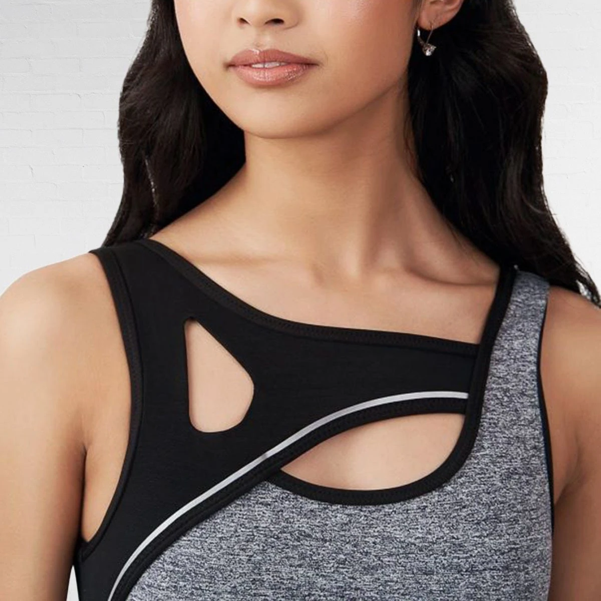 Capezio Cut Out Tank Leotard-Tween â Image 2