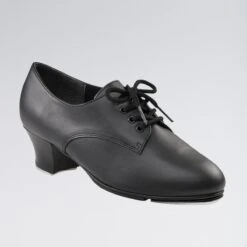 Capezio "West End 2" Oxford Chaussures De Claquettes à Talon Cubain