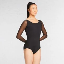 Capezio Strappy Back Long Sleeve Leotard