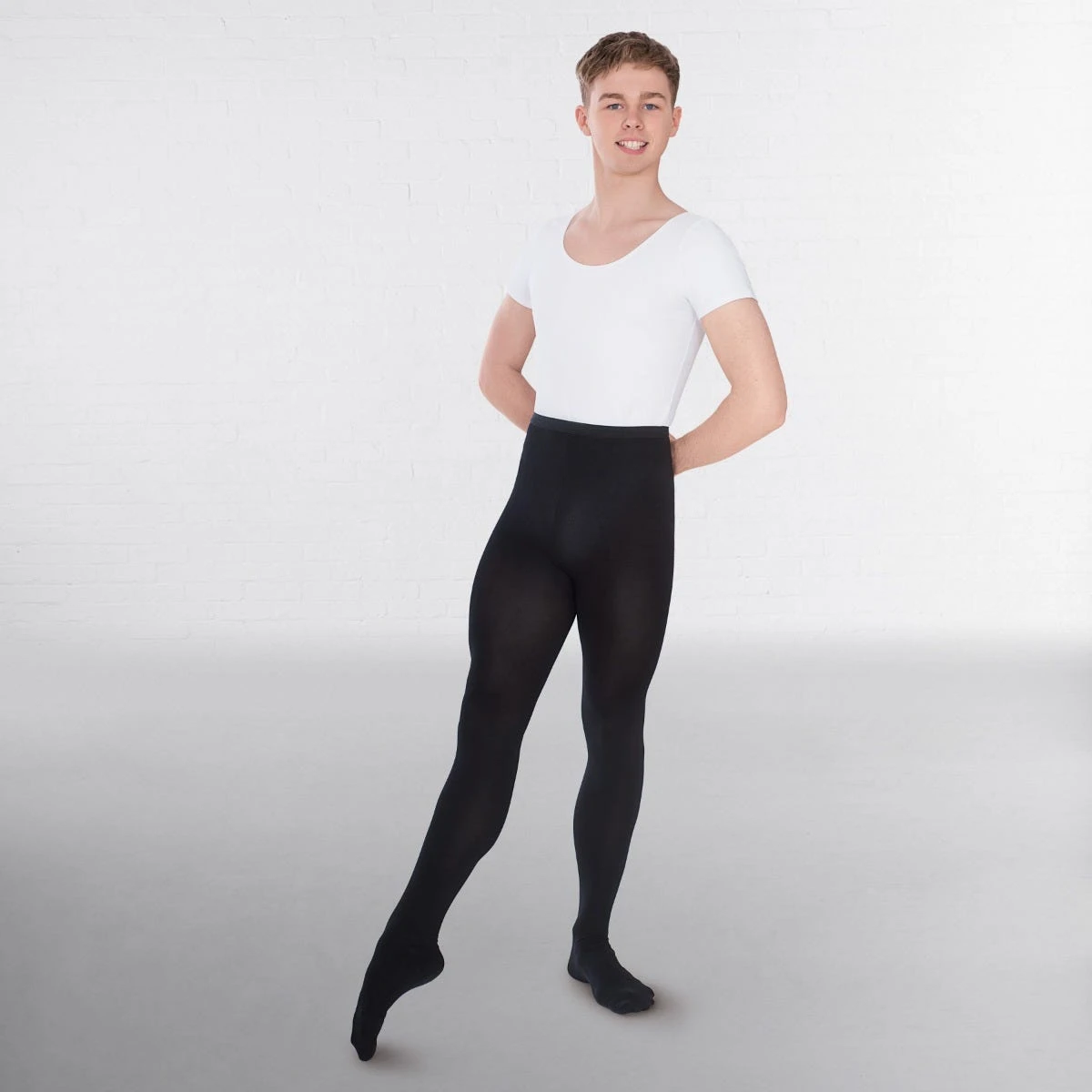 Capezio Collants Pour Homme à Pied Avec Couture à L`Arrière