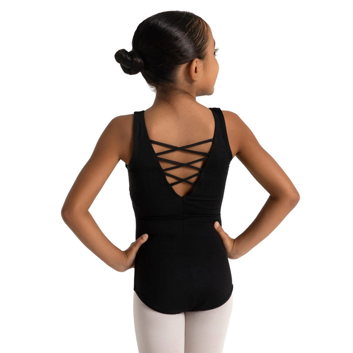 Capezio Justaucorps Débardeur Lacé Au Dos Enfant