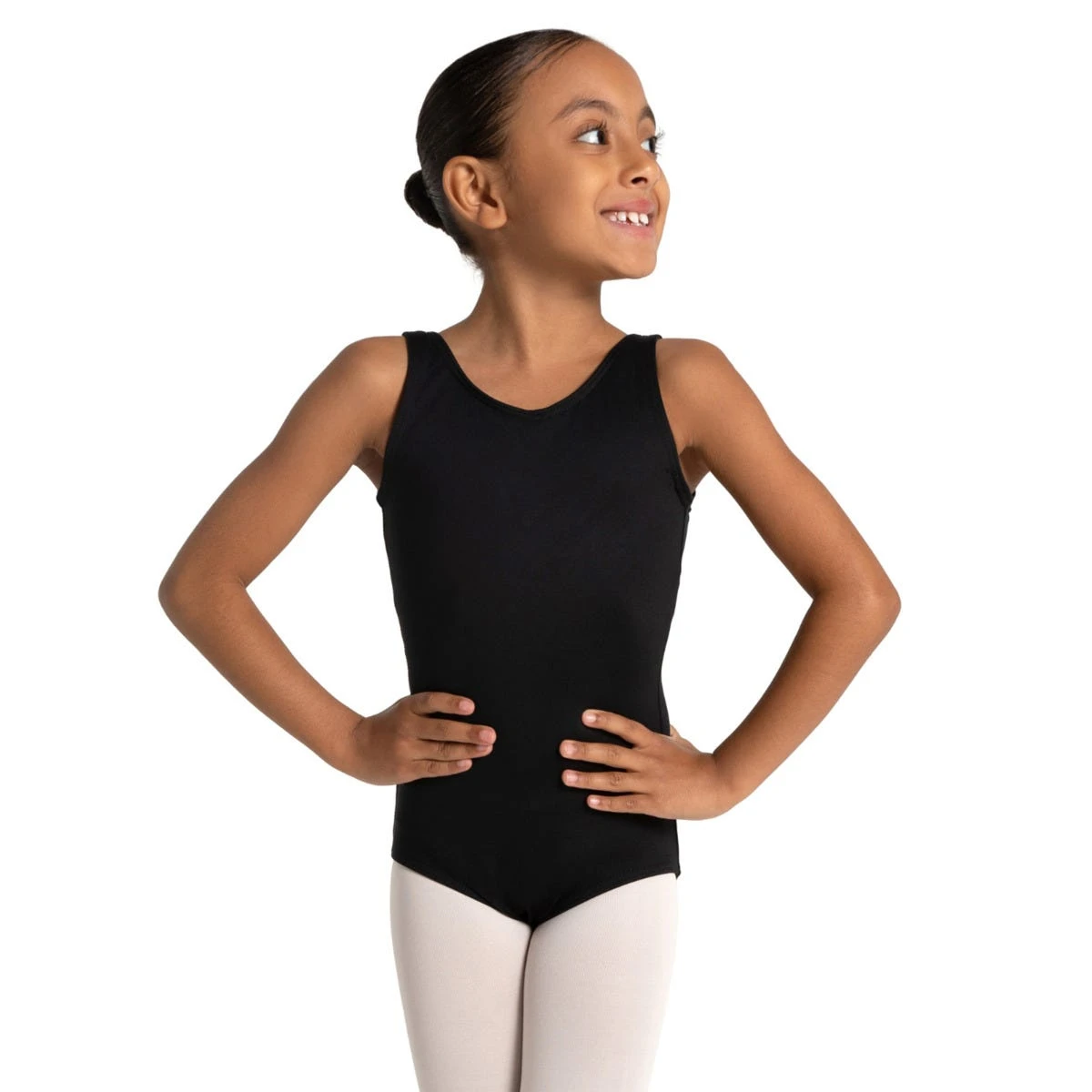 Capezio Justaucorps Débardeur Lacé Au Dos Enfant – Image 2