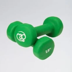 Fitness-Mad Fitness Mad 1.5Kg Haltères Néoprène - Vert