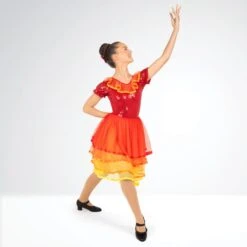 1st Position Tutu Romantique Multi-Couches à Sequins