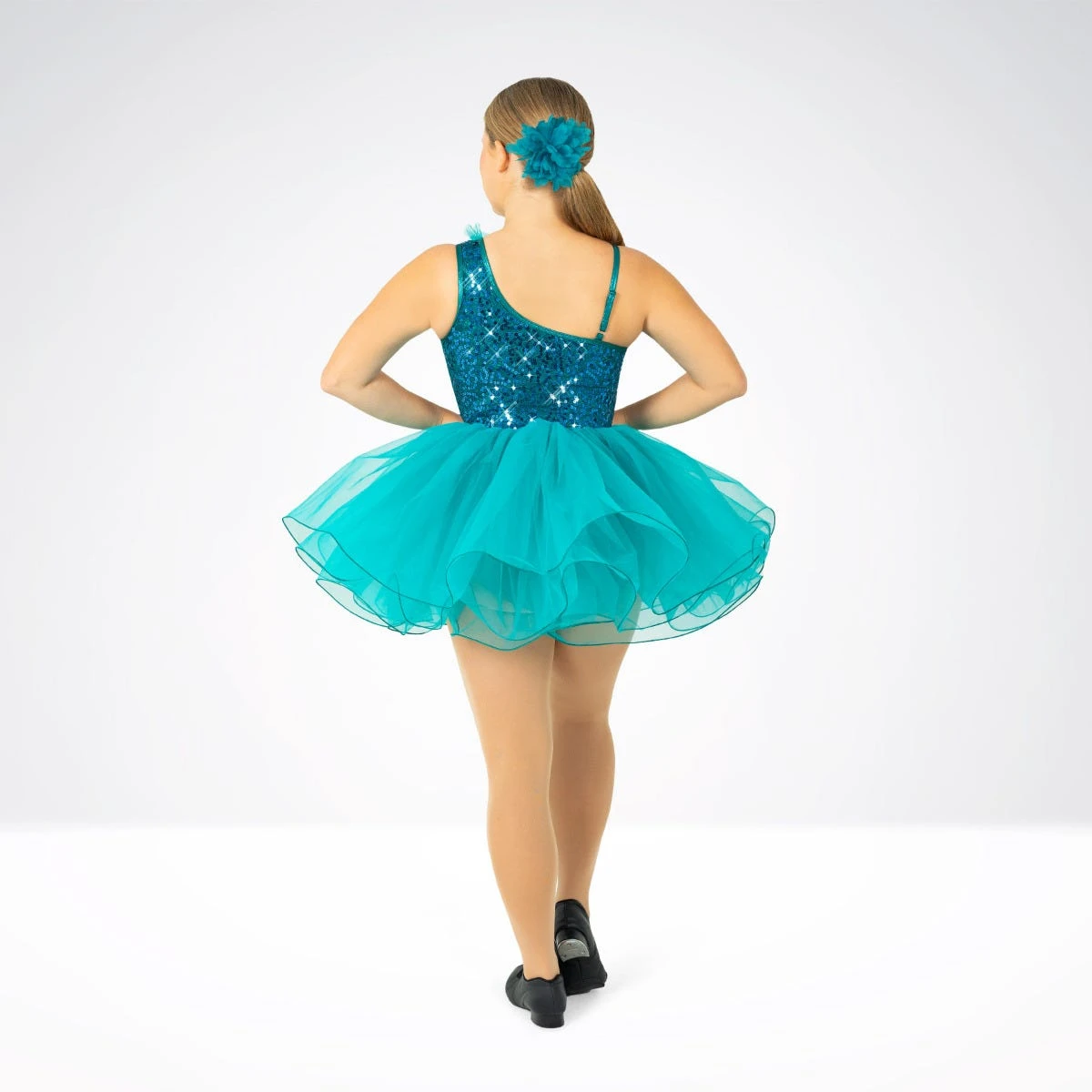 1st Position Robe à Sequins Avec Fils Bordure Métallisée – Image 6