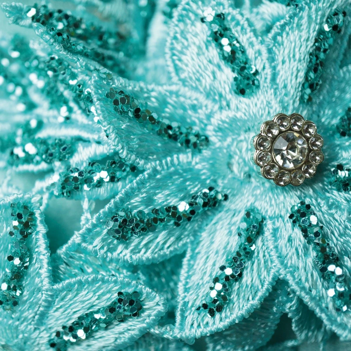 1st Position Longue Robe En Velours Avec Applique â Image 4