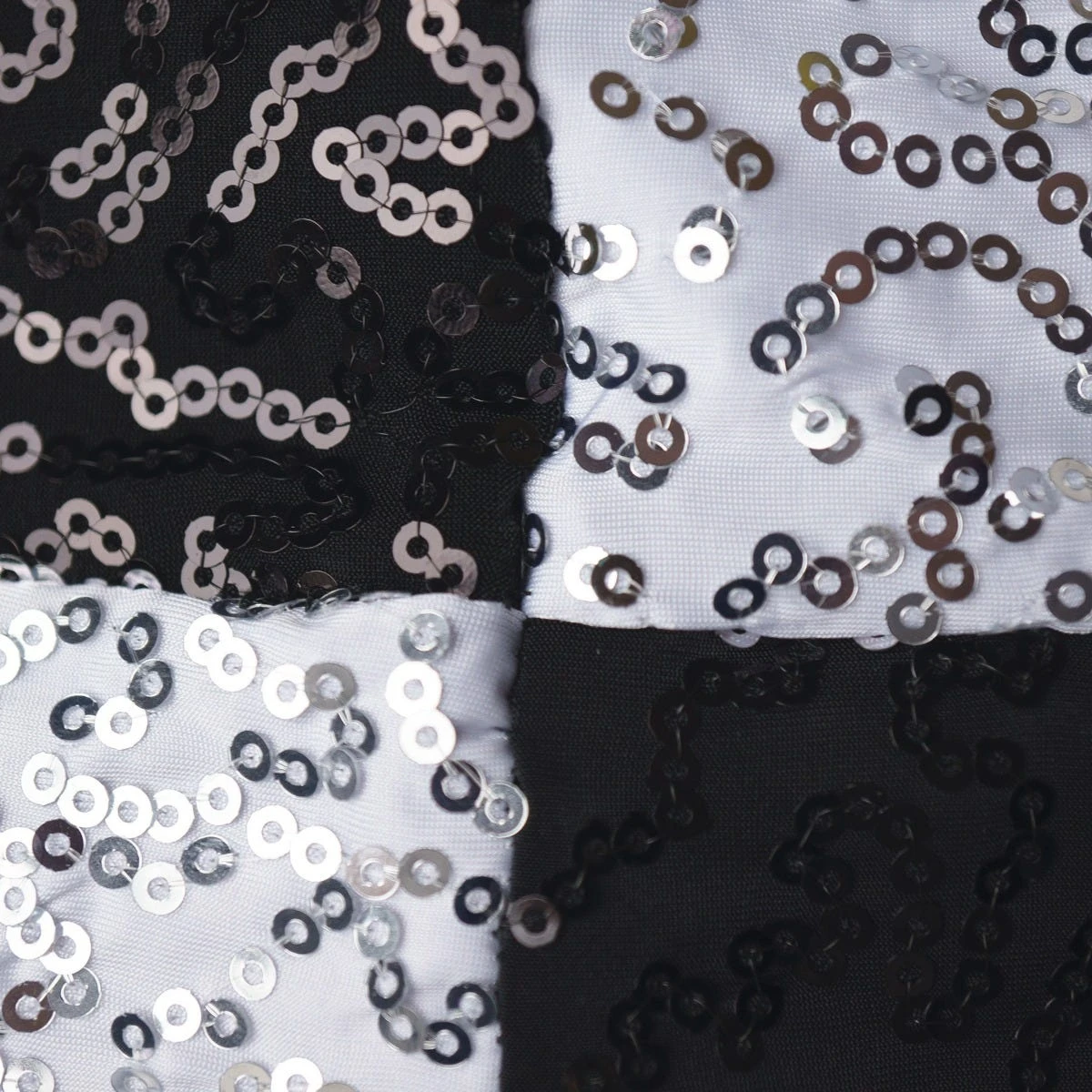 1st Position - Robe Droite à Carreaux Ornés De Sequins – Image 7