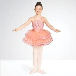 1st Position Tutu Fleuri Garni De Paillettes