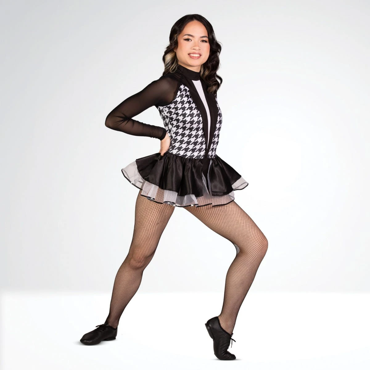 1st Position Justaucorps à Jupe à Manches Raglan Avec Détail De Veste Sur Le Devant – Image 4