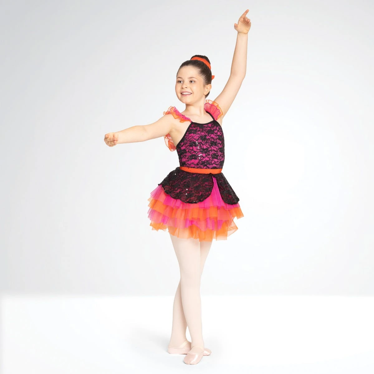 1st Position Robe Péplum En Dentelle Multicouche – Image 5