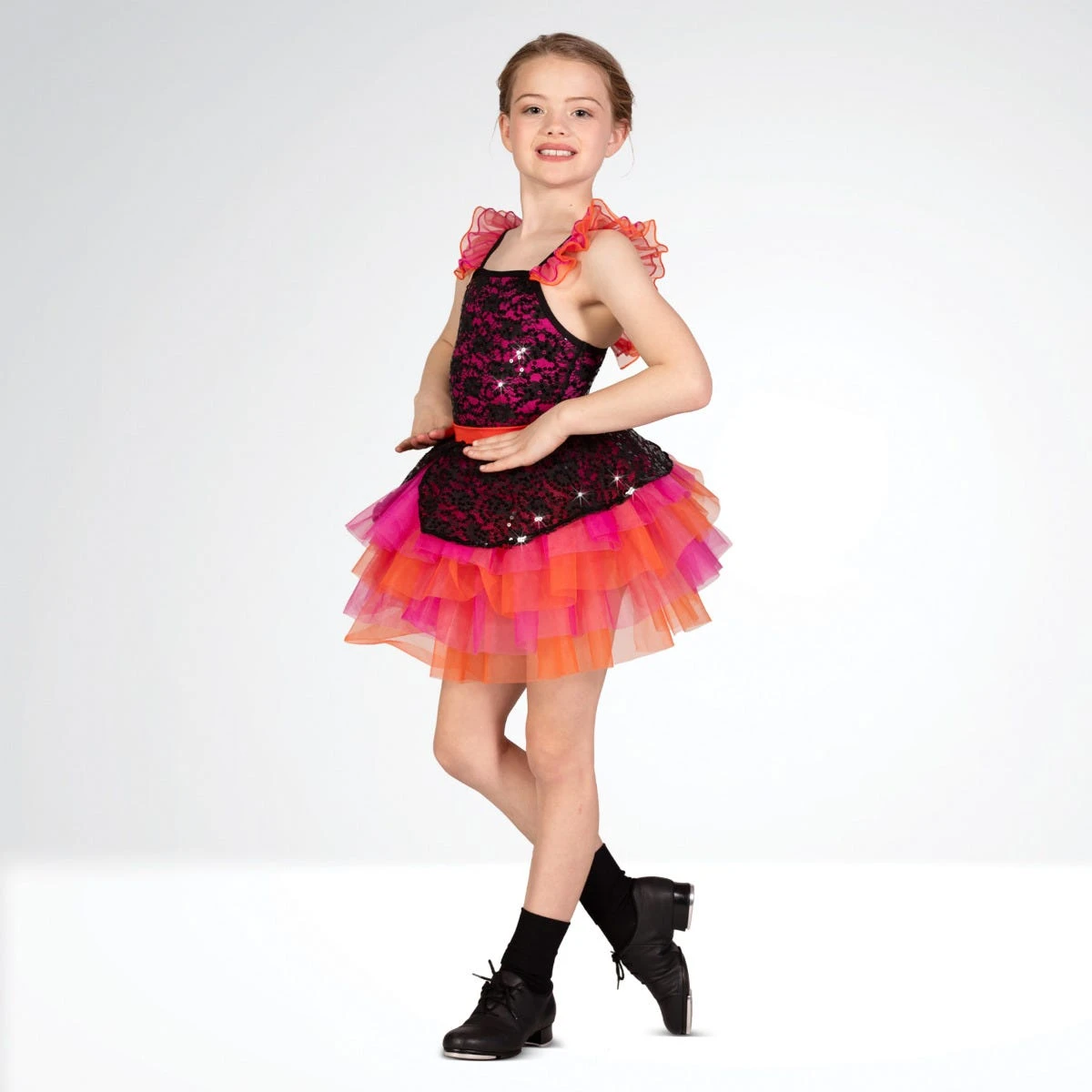 1st Position Robe Péplum En Dentelle Multicouche – Image 7