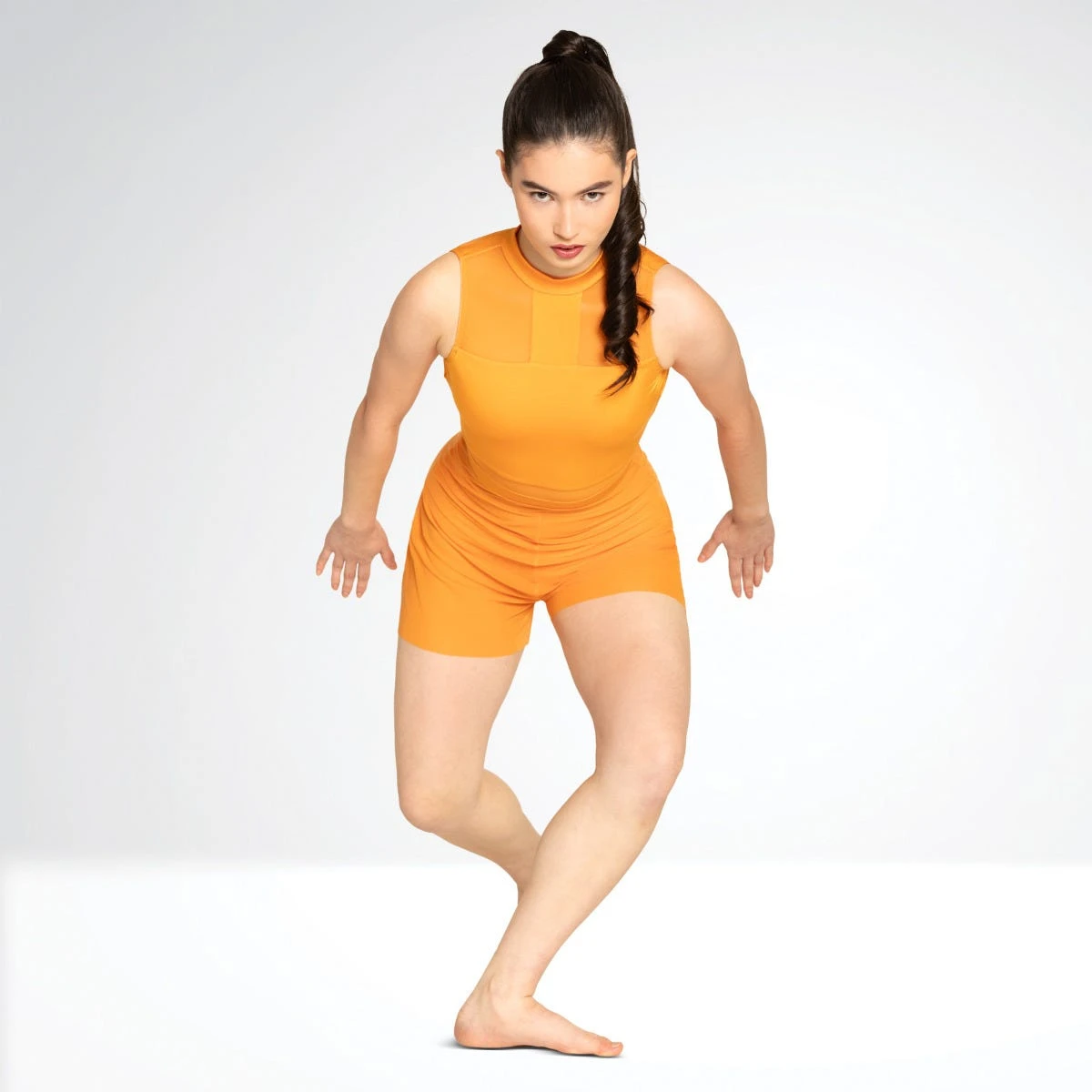 1st Position Biketard Shorts En Maille Evasée – Image 8