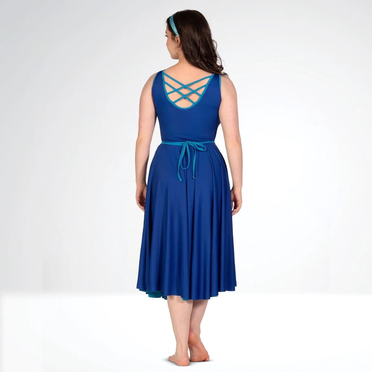 1st Position Justaucorps Arrière Croisé Avec Jupe Réversible Séparée – Image 3