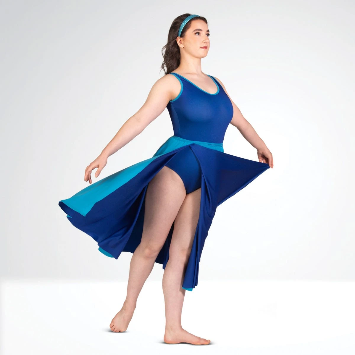 1st Position Justaucorps Arrière Croisé Avec Jupe Réversible Séparée – Image 6