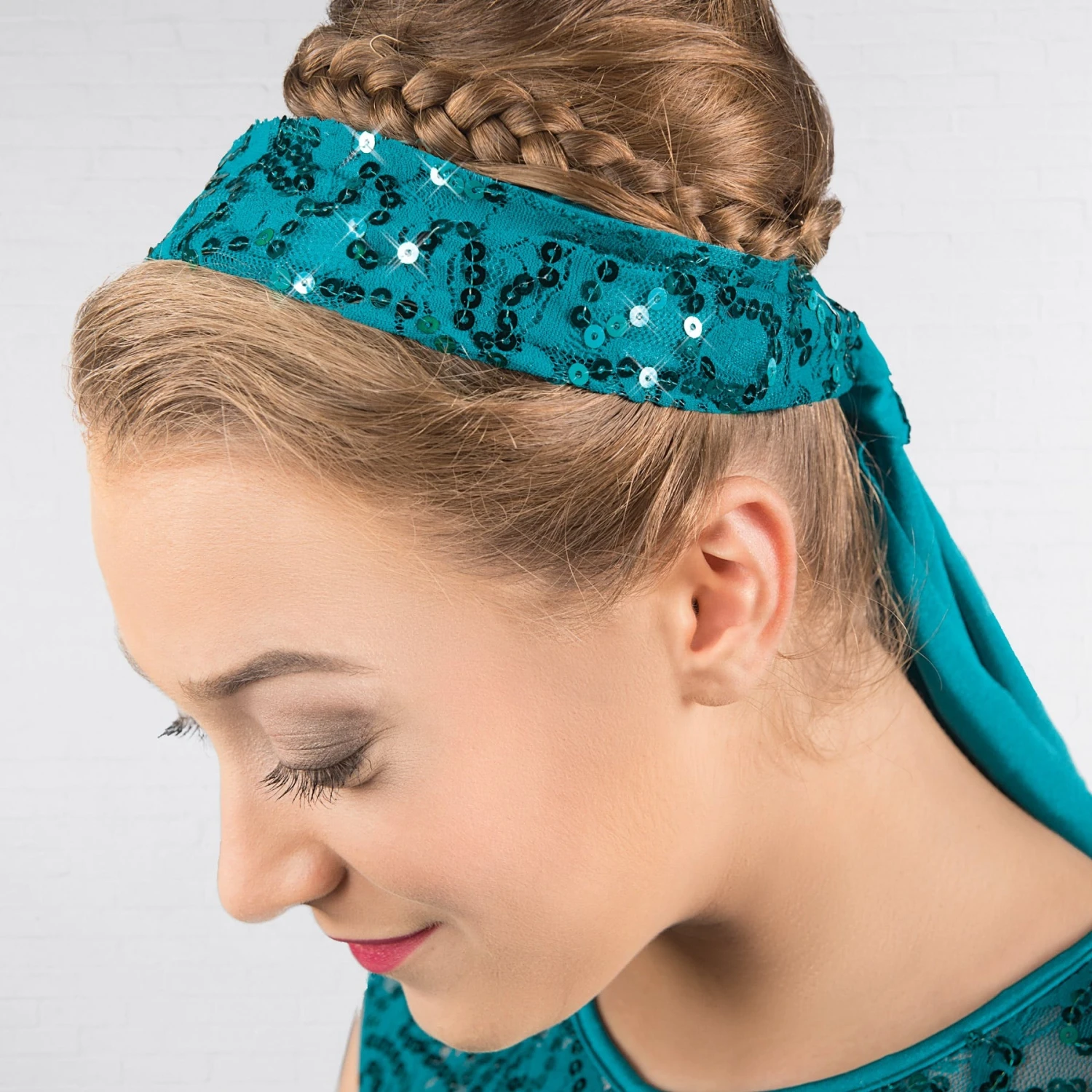 1st Position Robe Lyrique 2 Pièces Haut Court En Dentelle Et Jupe En Voile – Image 5