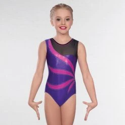 1st Position Justaucorps Asymétrique "Alina" Sans Manches