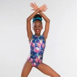 1st Position Justaucorps Sans Manches Imprimé Bulles