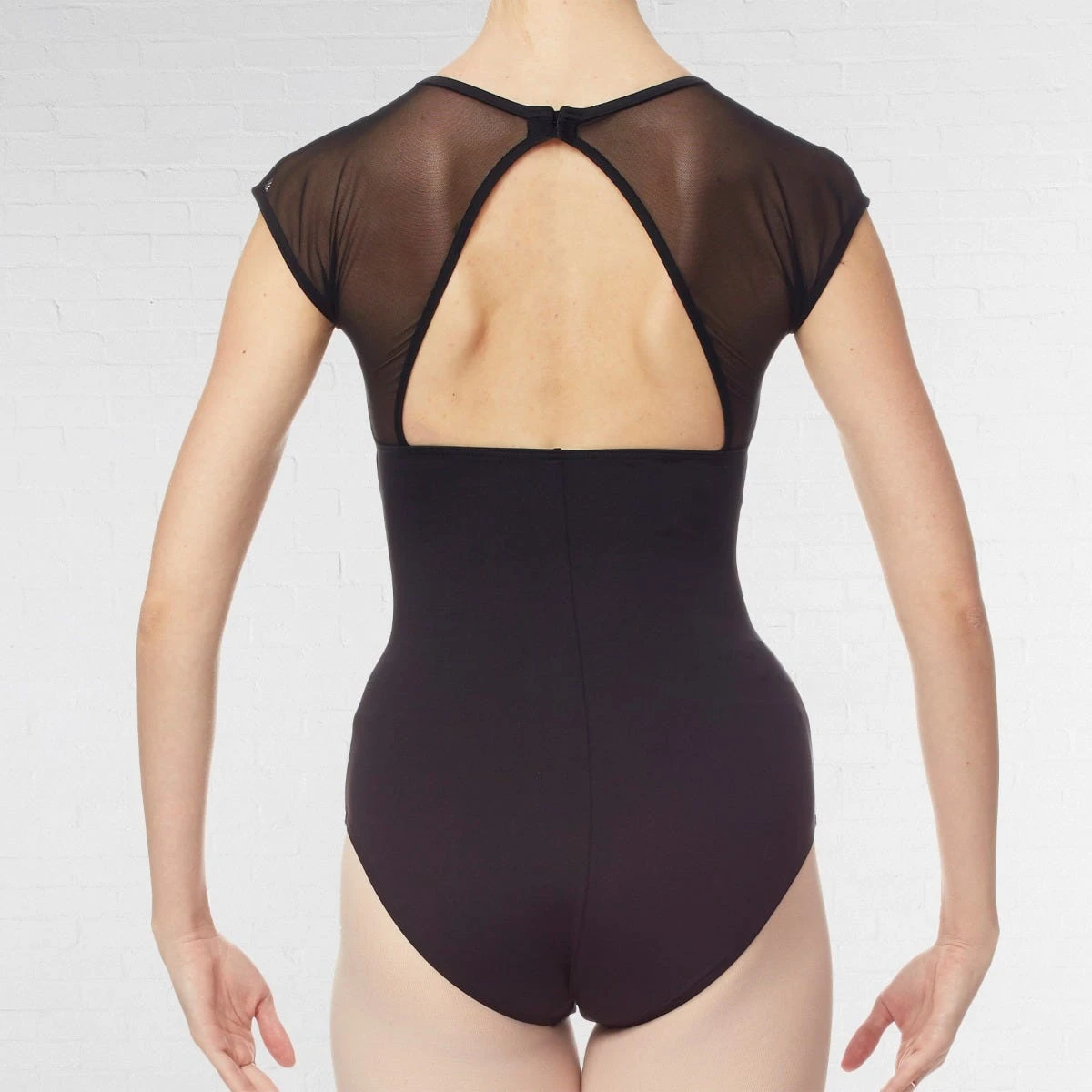 Intermezzo Justaucorps à Manches Courtes Avec Panneaux En Maille Et Dos En Trou De Serrure – Image 4