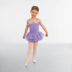1st Position Tutu Avec Garniture Boutons De Fleurs