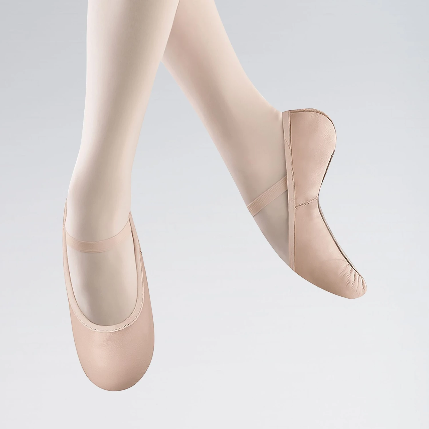 Bloch « Belle » Demi-pointes En Cuir