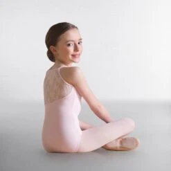 Intermezzo Justaucorps Ă Fines Bretelles Et Dos En Dentelle Enfant