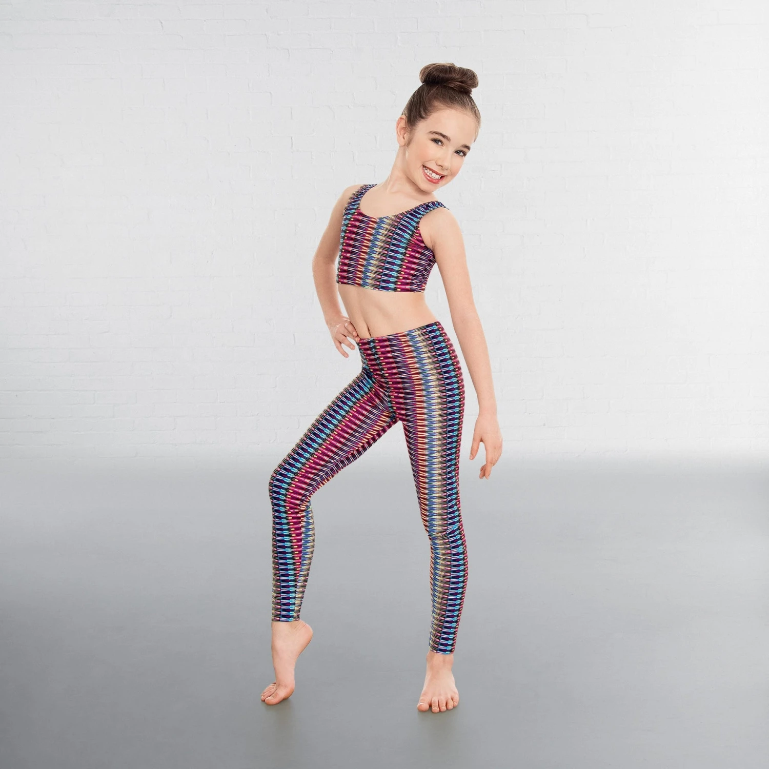 1st Position Print Leggings Aztec Print