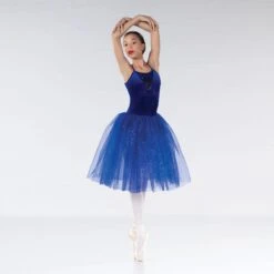 1st Position Tutu Romantique En Velours Et Tulle Brillant