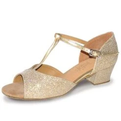 Roch Valley Stacey Chaussures De Danse De Salon Effet Holographique Barre En T