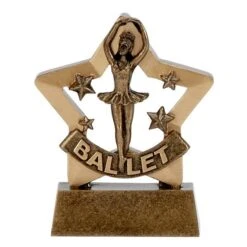 Trophée Mini Toile " Ballet" (8cm)