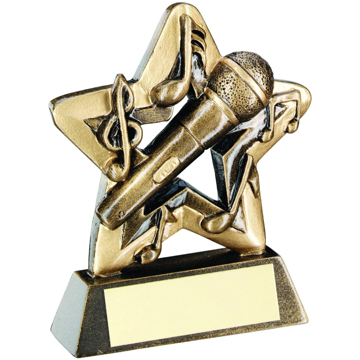 Trophée Mini Étoile "Music" (8cm)