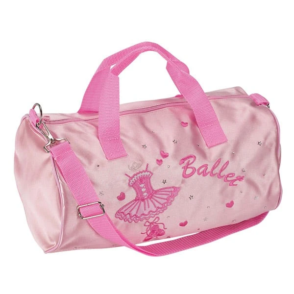 Sac Tonneau Katz En Satin Rose
