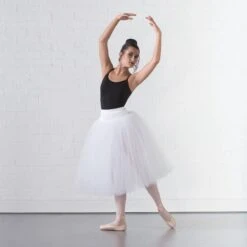 1st Postion Prestige Jupe Tutu Romantique Avec Culotte Intégrée